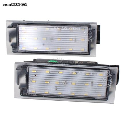 RENAULT ΦΩΤΑ ΠΙΝΑΚΙΔΑΣ LED 2ΤΕΜ. M-TECH