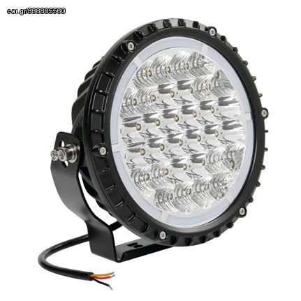 ΠΡΟΒΟΛΕΑΣ BEXTAR 10-30V 62 LED 73W 6.500Κ 6080lm ΚΑΡΦΙ ΜΕ NEON ΘΕΣΕΩΣ ΣΤΡΟΓΓΥΛΟΣ (195x205x65 mm) -1ΤΕΜ.