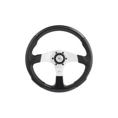 ΤΙΜΟΝΙ EVOLUTION 2 360mm ΜΑΥΡΟ/CARBON/ΧΡΩΜΙΟ ΤΡΙΑΚΤΙΝΟ LUISI