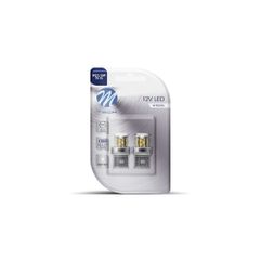 W21/5W (T20) 12V W3x16q 1,6W 21xSMD2835 LED ΛΕΥΚΟ BLISTER M-TECH - 2ΤΕΜ.