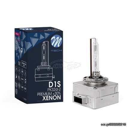 D1S 35W 5.000k PK32d-2 12/24V PREMIUM ΑΝΤΑΛΛΑΚΤΙΚΗ ΛΑΜΠΑ M-TECH - 1ΤΕΜ.