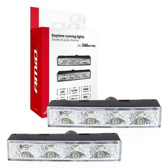 ΦΩΤΑ ΗΜΕΡΑΣ DRL 540HP PRO 12/24V 6W 4xSMD LED 800lm 125x24x5030mm 2ΤΕΜ