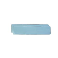 ΠΡΟΣΤΑΤΕΥΤΙΚΟ ΤΖΑΜΙ ΠΙΝΑΚΙΔΑΣ LIGHT BLUE ΝΕΟΥ ΤΥΠΟΥ 52,7 X 12 cm (ΠΛΑΣΤΙΚΟ/ΜΠΛΕ) - 2 ΤΕΜ.
