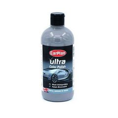 ΥΓΡΟ ΓΥΑΛΙΣΜΑΤΟΣ ΒΑΦΗΣ ΜΕ ΑΣΗΜΙ ΧΡΩΜΑ CARPLAN ULTRA COLOR POLISH SILVER 500ML - 1 TEM.