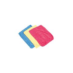 ΠΑΝΙΑ ΚΑΘΑΡΙΣΜΟΥ ΜΕ ΜΙΚΡΟΪΝΕΣ (MICROFIBRE) 40x30cm (ΚΙΤΡΙΝΟ/ΜΠΛΕ/ΚΟΚΚΙΝΟ) 3 ΤΕΜ.