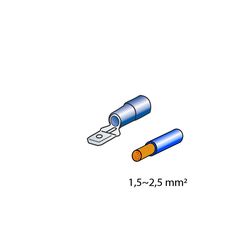 ΦΙΣΑΚΙΑ 6.3 x 0.8mm (10τμχ.)