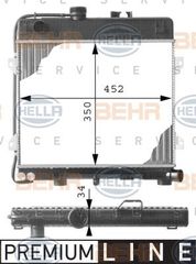 ΨΥΓΕΙΟ 1,6-1,8cc +/-A/C (44x35) για BMW SERIES 3 (E30) 83-87