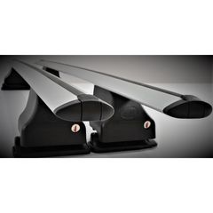 Σετ Μπάρες Οροφής Αλουμινίου με τα πόδια 112εκ για Seat Cordoba 3D-5D 1993-1999 2τμχ Totus Fly Cam