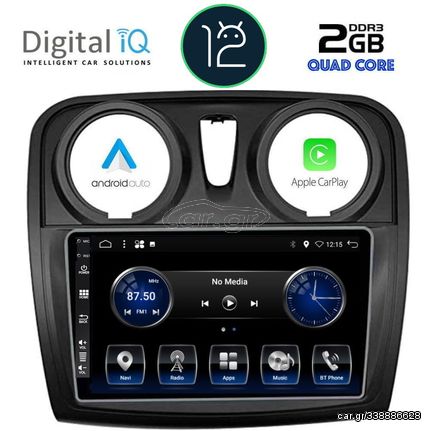 DIGITAL IQ BXH 3108_CPA (9inc) MULTIMEDIA TABLET OEM DACIA LOGAN – SANDERO mod. 2012-2019