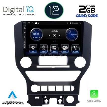 DIGITAL IQ BXH 3166_CPA (9inc) MULTIMEDIA TABLET OEM FORD MUSTANG mod. 2015-2020