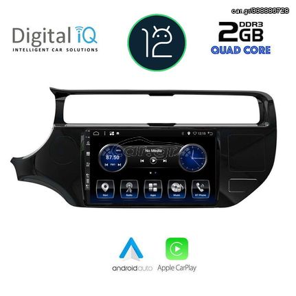 DIGITAL IQ BXH 3315_CPA (9inc) MULTIMEDIA TABLET OEM KIA RIO mod. 2015-2017