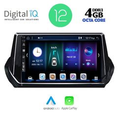 DIGITAL IQ BXD 6509_CPA (9inc) MULTIMEDIA TABLET OEM PEUGEOT 208 – 2008 mod. 2021+