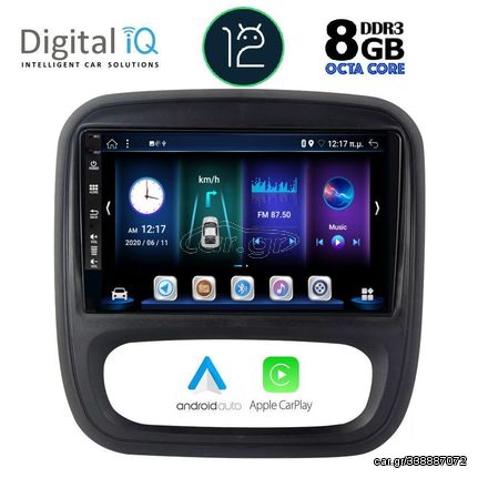 DIGITAL IQ BXD 8499_CPA (9inc) MULTIMEDIA TABLET OEM OPEL VIVARO – RENAULT TRAFIC – FIAT TALENDO – NISSAN NV 300 mod. 2014+