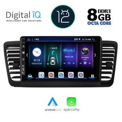 DIGITAL IQ BXD 8665_CPA (9inc) MULTIMEDIA TABLET OEM SUBARU LEGACY - OUTBACK mod. 2002-2008