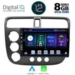 DIGITAL IQ BXD 8187_CPA (9inc) MULTIMEDIA TABLET OEM HONDA CIVIC 4D mod. 2001-2006