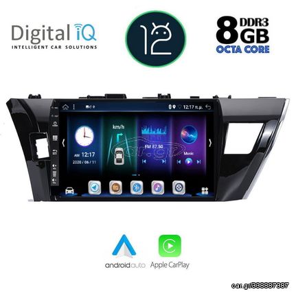 DIGITAL IQ BXD 8714_CPA (10inc) MULTIMEDIA TABLET OEM TOYOTA COROLLA mod. 2013-2016