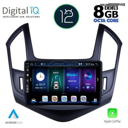 DIGITAL IQ BXD 8077_CPA (9inc) MULTIMEDIA TABLET OEM CHEVROLET CRUZE mod. 2013-2015