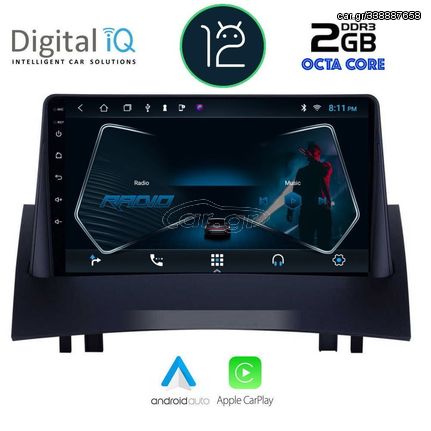 DIGITAL IQ RTC 5555_CPA (9inc) MULTIMEDIA TABLET OEM RENAULT MEGANE 2 mod. 2002-2008