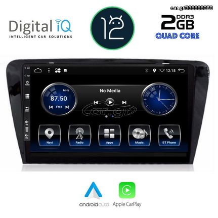 DIGITAL IQ BXH 3597_CPA (10inc) MULTIMEDIA TABLET OEM SKODA OCTAVIA 7 mod. 2013-2021