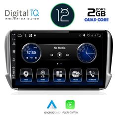 DIGITAL IQ BXH 3508_CPA (10inc) MULTIMEDIA TABLET OEM PEUGEOT 208-2008 mod. 2012-2021