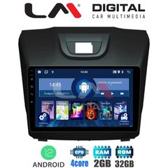 LM Digital - LM ZL4435 GPS Οθόνη OEM Multimedia Αυτοκινήτου για ISUZU DMAX 2012 (BT/GPS/WIFI)