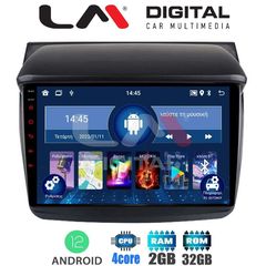 LM Digital - LM ZL4094 GPS Οθόνη OEM Multimedia Αυτοκινήτου για MITSUBISHI L200 2006  2014 (BT/GPS/WIFI)