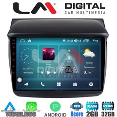 LM Digital - LM ZR8094 GPS Οθόνη OEM Multimedia Αυτοκινήτου για MITSUBISHI L200 2006  2014 (CarPlay/AndroidAuto/BT/GPS/WIFI/GPRS