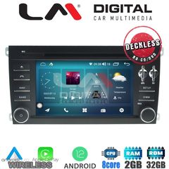 LM Digital - LM R8443 GPS Οθόνη OEM Multimedia Αυτοκινήτου για PORSCHE CAYENNE   (CarPlay/AndroidAuto/BT/GPS/WIFI/GPRS)