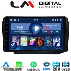 LM Digital - LM ZN4013 GPS Οθόνη OEM Multimedia Αυτοκινήτου για Ssangyong Rexton 20022006 (CarPlay/AndroidAuto/BT/GPS/WIFI/GPRS)