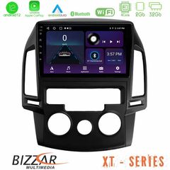 Bizzar XT Series Hyundai i30 2007-2012 Manual A/C 4Core Android12 2+32GB Navigation Multimedia Tablet 9"