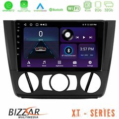 Bizzar XT Series BMW 1Series E81/E82/E87/E88 (MANUAL A/C) 4Core Android12 2+32GB Navigation Multimedia Tablet 9"