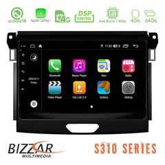 Bizzar S310 Ford Ranger 2017 - 2020 Car Pad 9" Android 10 Multimedia Station