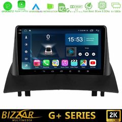 Bizzar G+ Series Renault Megane 2 2002-2008 8Core Android12 6+128GB Navigation Multimedia Tablet 9"