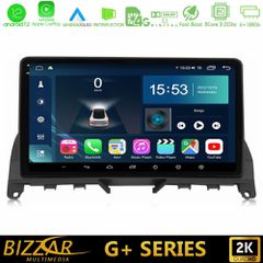 Bizzar G+ Series Mercedes C Class W204 8core Android12 6+128GB Navigation Multimedia 9"