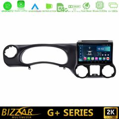 Bizzar G+ Series Jeep Wrangler 2011-2014 8Core Android12 6+128GB Navigation Multimedia Tablet 9"