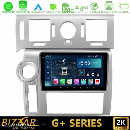 Bizzar G+ Series Hummer H2 2008-2009 8core Android12 6+128GB Navigation Multimedia Tablet 9"