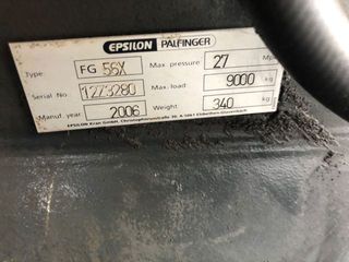 Γερανοί Palfinger 2006 Palfinger / Epsilon FG 56X-thumb-5