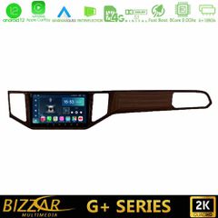 Bizzar G+ Series VW Sportsvan 2014-2020 8Core Android12 6+128GB Navigation Multimedia Tablet 9" (Ξύλινη απόχρωση)