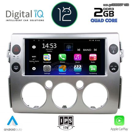 DIGITAL IQ RSB 2717_CPA (9inc) MULTIMEDIA TABLET OEM TOYOTA FJ CRUISER mod. 2007-2013