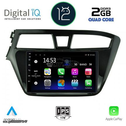 DIGITAL IQ RSB 2229_CPA (9inc) MULTIMEDIA TABLET OEM HYUNDAI i20 mod. 2014-2019