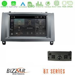 Bizzar OEM Peugeot 407 2004-2011 8core Android12 4+64GB Navigation Multimedia Deckless 7" με Carplay/AndroidAuto