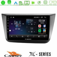 Cadence X Series Seat Altea 2004-2015 8core Android12 4+64GB Navigation Multimedia Tablet 9"