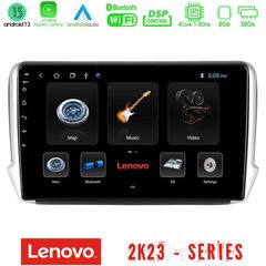 Lenovo Car Pad Peugeot 208/2008 4Core Android 13 2+32GB Navigation Multimedia Tablet 10"