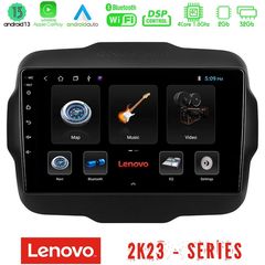 Lenovo Car Pad Jeep Renegade 2015-2019 4Core Android 13 2+32GB Navigation Multimedia Tablet 9"