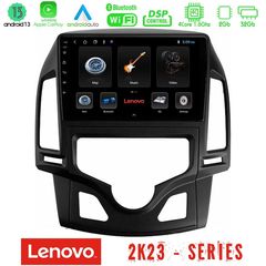 Lenovo Car Pad Hyundai i30 2007-2012 Auto A/C 4Core Android 13 2+32GB Navigation Multimedia Tablet 9"