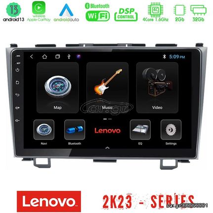 Lenovo Car Pad Honda CRV 4Core Android 13 2+32GB Navigation Multimedia Tablet 9"