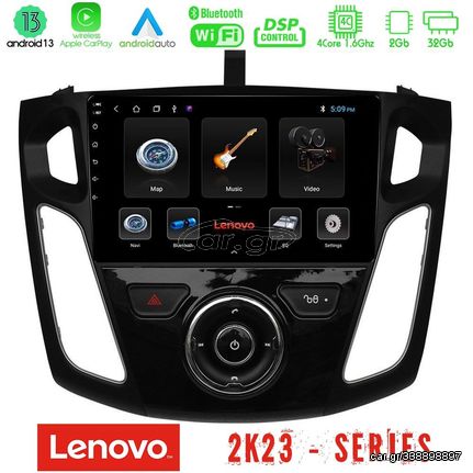 Lenovo Car Pad Ford Focus 2012-2018 4Core Android 13 2+32GB Navigation Multimedia Tablet 9"