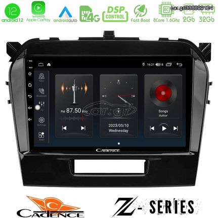 Cadence Z Series Suzuki Vitara 2015-2021 8core Android12 2+32GB Navigation Multimedia Tablet 9"