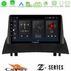 Cadence Z Series Renault Megane 2 2002-2008 8Core Android12 2+32GB Navigation Multimedia Tablet 9"