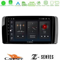 Cadence Z Series Mercedes R Class 8core Android12 2+32GB Navigation Multimedia Tablet 9"